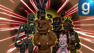 GMOD FNAF  HW Nightmares attack part 6 [upl. by Eoz861]