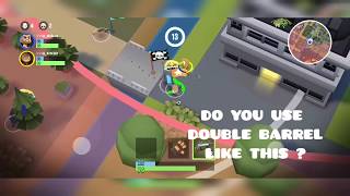 Battlelands Royale Season 9 How to use Double Barrel like a pro  Easy to follow [upl. by Marena]