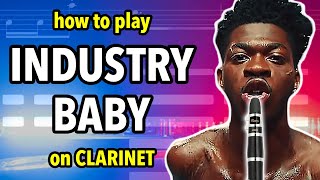 How to play Industry Baby on Clarinet  Clarified [upl. by Burdett]