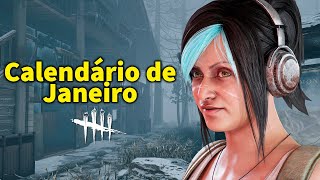 Calendário de Janeiro Lootboxes e Filme do DBD [upl. by Maddie694]