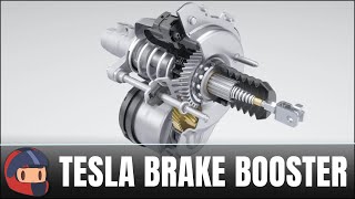 Inside Teslas Brake Booster And How To Use It On Any Car [upl. by Leuamme]