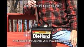 How to use A battery Hydrometer To Test For A Fully Charged Lead Acid Battery by Walt Barrett [upl. by Stoll]