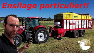 Ensilage avec des autochargeuses chantier davenir N°120 [upl. by Senilec]