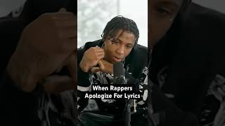 When Rappers Apologize For Lyrics 😳 [upl. by Etteb638]