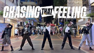 KPOP IN PUBLIC TXT 투모로우바이투게더  Chasing That Feeling dance cover by CHOCOMINT HK [upl. by Wenona180]