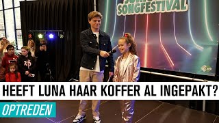 31 FANS ZWAAIEN LUNA UIT 👋  JUNIOR SONGFESTIVAL 2022 🇳🇱 [upl. by Houston]