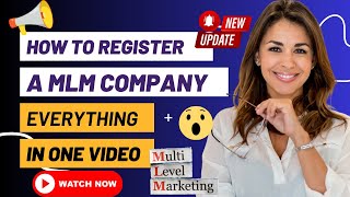 How to Register MLM Company 2024  MLM Direct Selling MLM Company Registration Kaise Kare [upl. by Eladnek]