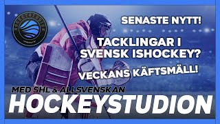 Hockeystudion Program 4 Tacklingar och skador vad göra Senaste nytt amp analyser [upl. by Senecal276]