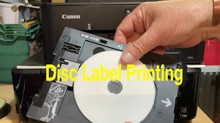 Printing A Disc Label Yourself [upl. by Len59]