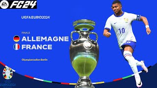 FC 24  Allemagne vs France  Finale de lUEFA EURO 2024  PS5™ 4K [upl. by Ynavoeg]