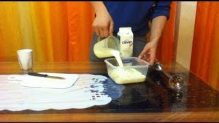 Bananen Milch selber machen  leckeres Rezept [upl. by Lacefield]