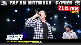 RAP AM MITTWOCH FRANKFURT 211216 Die Cypher feat GIER VYRUS uvm 14 [upl. by Nolitta]