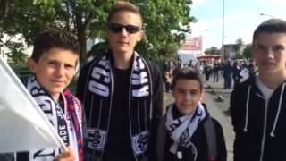 Supporters avant AngersSCO  Nîmes [upl. by Aigil]