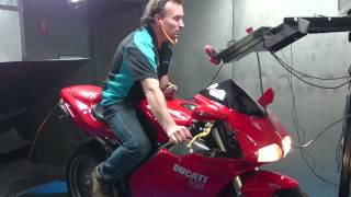 Ducati 998 dyno run [upl. by Rennold40]