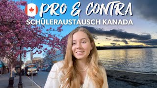 Schüleraustausch Kanada Vorteile und Nachteile  AUSLANDSJAHR Kanada [upl. by Htebazila]