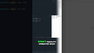 Master JavaScript Equality Operators  vs  Explained [upl. by Aronle]