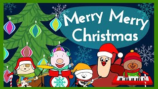 Merry Merry Christmas  Christmas Song for Kids  The Singing Walrus [upl. by Ahsetan521]