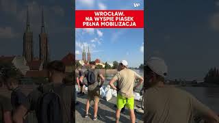 Wrocław czeka niespokojna noc Na Wyspie Piasek pełna mobilizacja [upl. by Nisbet]