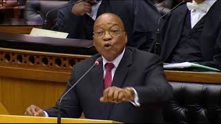 President Zuma loses his temper towards Malema [upl. by Eiramrefinnej]