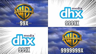 Warner Bros And DHX Media Intro Logo Getting 999999X Speed [upl. by Brink577]