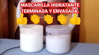 Mascarilla Hidratante Para El PeloCapilar Aula De Productos Químicos [upl. by Eniawd265]