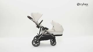 20 Configurations I Gazelle S eGazelle S Strollers Travel System I CYBEX [upl. by Nomor222]