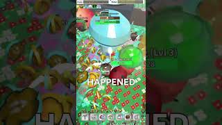 Worst Puffshroom Luck Ever beeswarmsimulator roblox beesmas beeswarmsimulator 50dayschallenge [upl. by Elatan]