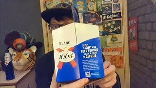 Jordys Beer Reviews Kronenbourg 1664 Blanc [upl. by Gelman]