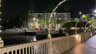 Marriott’s Grande Vista Orlando midnight bridge walk [upl. by Yema]