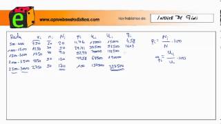 Índice de Gini y curva de Lorenz video I [upl. by Libna]