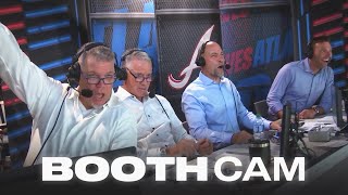 Booth Cam Watch every Braves home run call in comeback win over Mets [upl. by Blinnie]