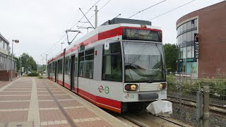 Sound Straßenbahn Duewag NF6D  402  BochumGelsenkirchener Straßenbahnen AG [upl. by Gerome32]