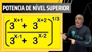 Potencia de Nível Superior Como Resolver passo a Passo [upl. by Knowlton]