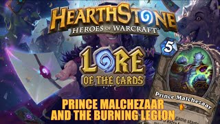 Hearthstone  Lore of the Cards  Prince Malchezaar [upl. by Schreibe149]