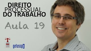 Aula 19  Direito Processual do Trabalho  Audiência Trabalhista Instrução [upl. by Euv]