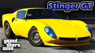 Grotti Stinger GT Review amp Best Customization  GTA 5 Online  Ferrari 250 GTO  Sport Classic NEW [upl. by Duky]