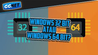 Panduan Memilih Versi Windows 32 Bit atau Windows 64 Bit [upl. by Lartnom]