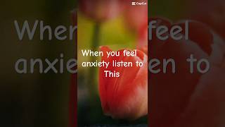 Feeling anxiety listening to this god anxietyfaith worry [upl. by Sairtemed253]