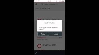 TGP71  Real business case  SAP Leave Request mobile App [upl. by Eninahpets]