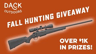 Fall Hunting Giveaway [upl. by Harehs]