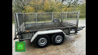 IFOR WILLIAMS GP106 MESH SIDE TRAILER FOR SALE wwwcatlowdycarriagescom [upl. by Oetsira]