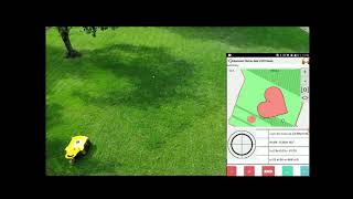 Draw On Your Lawn With This Autonomous Mower And RTKGPS [upl. by Nylirahs]