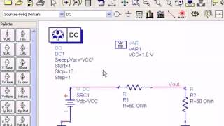 DC Simulation in ADS [upl. by Eteragram]