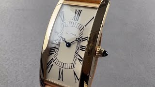 Cartier Tank Cintree 150th Anniversary WGTA0057 Cartier Watch Review [upl. by Udella]