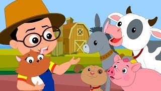 Nella Vecchia Fattoria  Canzoni con Animali  On the Old Farm  Kids Tv Italiano  bambini canzoni [upl. by Verneuil]