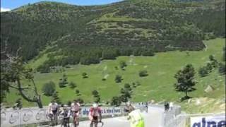 Alpe dHuez bend 2 Marco Pantani Tour de France 1997 [upl. by Akcimat]