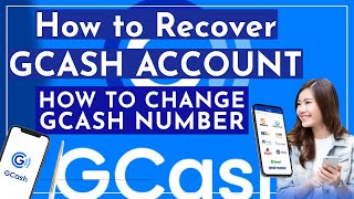 How to recover Gcash Account using new number  How to change GCASH number [upl. by Llerdnod]