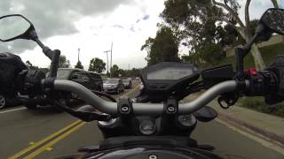 2014 Yamaha FZ09 Full Review and VLog [upl. by Suivatram]