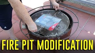 Modifying The Fire Pit Grill [upl. by Marva]