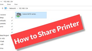 How to Share Printer on Windows 11 [upl. by Deanne]